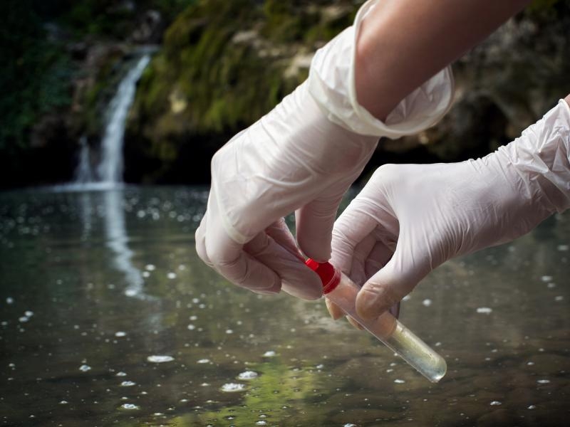 Ícone Análise de Efluentes